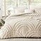 ENJOHOS Boho Comforter Twin Size Neutral Cream Beige Tufted Twin Comforter Sets Fluffy Jacquard Rainbow Arch Bedding for All Season 1 Bed Comforter 1 Pillowsham