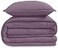 UGG Leonora Comforter Set with 1 Pillow Sham Lightweight Down Alternative Blanket Reversible All Season Washable and Hypoallergenic Bedding Set for College Dorm TwinTwin XL Purple Shadow