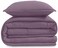 UGG Leonora Comforter Set with 1 Pillow Sham Lightweight Down Alternative Blanket Reversible All Season Washable and Hypoallergenic Bedding Set for College Dorm TwinTwin XL Purple Shadow