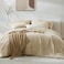 WRENSONGE Twin XL Comforter Set 5 Pieces Beige All Season Twin XL Bedding Sets with 1 Fitted Sheet 1 Flat Sheet 1 Pillow Sham and 1 Pillowcase