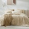 WRENSONGE Twin XL Comforter Set 5 Pieces Beige All Season Twin XL Bedding Sets with 1 Fitted Sheet 1 Flat Sheet 1 Pillow Sham and 1 Pillowcase