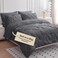 LANE LINEN Queen Comforter Set 7 Pc Bed in a Bag Ultra Smooth Microfiber All Season Queen Comforter Set with Sheets Pillowcases Shams Very Soft Bedding for Daily Sleep Grey