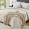 BEDELITE Twin Comforter Set 5 Pieces Bed in A Bag Soft Microfiber Reversible Beige Bed Set with Comforters Sheets Pillowcase Sham Cozy Luxury Bedding Sets for All Season