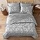MR&amp;HM MRHM Satin Comforter Twin 5 Pieces Luxurious Pinch Pleat Bedding Set with Comforter Flat Sheet Fitted Sheet Pillowcase Sham Super Silky Soft Bed Set for All Season Twin Silver Grey