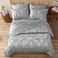 MR&amp;HM MRHM Satin Comforter Twin 5 Pieces Luxurious Pinch Pleat Bedding Set with Comforter Flat Sheet Fitted Sheet Pillowcase Sham Super Silky Soft Bed Set for All Season Twin Silver Grey