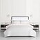 kate spade new york Engineered Stripe 3Piece FullQueen Comforter Set 300 Thread Count and 100 Cotton Reversible Cover All Season Warmth Bedding Machine Washable Pink and Grey