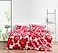 MARIMEKKO Marimekko King Comforter Set Cotton Bedding with Matching Shams Lightweight Home Decor for All Seasons Unikko Red King