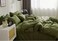 Nanko Queen Comforter Set Dark Green Olive Green Soft Reversible All Season Down Alternative Quilted Duvet Insert Microfiber Filling Luxury Quality Bedding Sets in a Bag 3PCs 90x90 Hunter Green