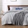 Bedsure Full Comforter Set Grey Soft Bedding for All Seasons Cationic Dyed Bed Set 3 Pieces 1 Full Size Comforter 82x86 and 2 Pillow Shams 20x262