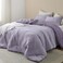 Bedsure TwinTwin XL Comforter Set Purple Lavender Soft Prewashed Bedding for All Seasons 2 Pieces GentleSoft Bed Set 1 Lightweight Comforter 68x88 and 1 Pillowcase 20x26