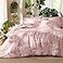 Bedsure Twin Comforter Set 5 Pieces Floral Pink Soft Bedding Sets Twin Bed in a Bag with Botanical Flowers Comforter Sheets Pillowcase Sham