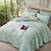 Kozyhvn Twin XL Comforter Set Sage Green 5 Pieces Cute Floral Bed in a Bag Twin XL Boho Soft Fluffy Bedding Sets with Comforter Sheets Pillowcase Sham All Seasons