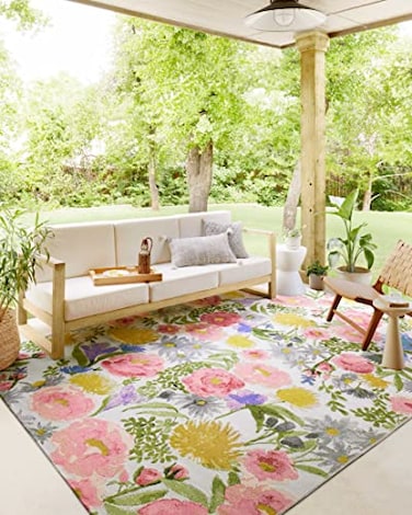 Loloi Botanical Collection BOT01 IvoryMulti 311 x 511 Accent Rug