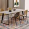 CHAMPLANT Washable Area Rug 5x7 Retro Boho Chic Medallion Distressed Design Living Room Indoor NonSlip Large Oriental Accent Throw Rug for Kitchen Bedroom Office Carpet