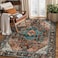 Ciicool 3x5 Entryway RugIndoor Washable NonSlip Thin Area Rugs for Large Kitchen Bedroom Bedside Living RoomDistressed Boho Carpet Home Decor