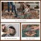 Ciicool 3x5 Entryway RugIndoor Washable NonSlip Thin Area Rugs for Large Kitchen Bedroom Bedside Living RoomDistressed Boho Carpet Home Decor