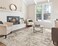 UERMEI 8x10 Washable Area Rug Neutral Modern Abstract Living Room Rugs NonSlip Soft Large Indoor Floor Carpet for Bedroom Home Office Under Dining Table Decor Dark Brown