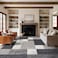 Rugshop Modern Boxes Design NonSlip NonSkid Area Rug 8 x 10 7 10 x 10 Gray