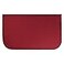 Ritz Solid Accent Rug 18 x 30 Stain Resistant Kitchen or Living Room Floor Mat Latex Backing Machine Washable Red
