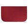 Ritz Solid Accent Rug 18 x 30 Stain Resistant Kitchen or Living Room Floor Mat Latex Backing Machine Washable Red