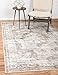 Unique Loom Sofia Collection Area Rug Salle Garnier 3 3 x 5 3 Rectangle Beige Ivory