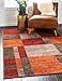 Unique Loom Autumn Collection Area Rug Providence 9 x 12 2 Rectangle Multi Beige