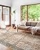 Loloi Wynter Collection WYN02 AuburnMulti 76 x 96 Area Rug 13 Thick Area Rug Soft Durable Printed Vintage Inspired Low Pile NonShedding Easy Clean Living Room Rug