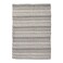 THE BEER Cotton Chenille Hand Woven Area Rug 2x3 Feet Linen Combo Reversible Quick Water Absorbent Accent Floor Rugs Ideal for Bathroom Kitchen Bedroom Beige Soft Washable Durable Mat for Home Dcor