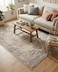 Rugs.com Rugscom Oregon Collection Rug 4 x 6 Ivory LowPile Rug Perfect for Living Rooms Large Dining Rooms Open Floorplans