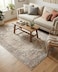 Rugs.com Rugscom Oregon Collection Rug 4 x 6 Ivory LowPile Rug Perfect for Living Rooms Large Dining Rooms Open Floorplans