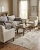 Rugs.com Rugscom Oregon Collection Rug 7 x 10 Ivory LowPile Rug Perfect for Living Rooms Large Dining Rooms Open Floorplans
