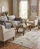 Rugs.com Rugscom Oregon Collection Rug 7 x 10 Ivory LowPile Rug Perfect for Living Rooms Large Dining Rooms Open Floorplans
