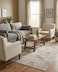 Rugs.com Rugscom Oregon Collection Rug 7 x 10 Ivory LowPile Rug Perfect for Living Rooms Large Dining Rooms Open Floorplans