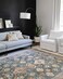 Loloi Skye Collection SKY10 SeaRust 7 x 9 Oval Area Rug