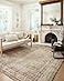 Loloi Margot Collection MAT01 AntiqueSage 76 x 96 Area Rug feat CloudPile NoShed Easy Clean Large Patterned Area Rug for Living Room Bedroom Dining Area