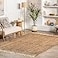 nuLOOM Raleigh Farmhouse Jute Tasseled Accent Rug 2x3 Natural
