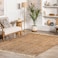 nuLOOM Raleigh Farmhouse Jute Tasseled Accent Rug 2x3 Natural