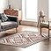 nuLOOM 2 x 3 Machine Washable StainResistant Area Rug with Non Slip Backing Low Profile for Living Room Bedroom and Dining Room Leighton Beige