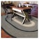 Homespice Manchester Black Braided Oval Area Rugs Jute 5x8 Perfect Country Primitive Decor for Living Room Dining Room Everywhere