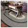 Homespice Manchester Black Braided Oval Area Rugs Jute 5x8 Perfect Country Primitive Decor for Living Room Dining Room Everywhere