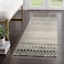 Nailttos Moroccan Washable Rug for Entryway 2x4 Black Distressed NonSlip Door Mat Indoor Entrance Soft LowPile Accent Rug Boho Area Rug for Bedroom Bathroom Kitchen