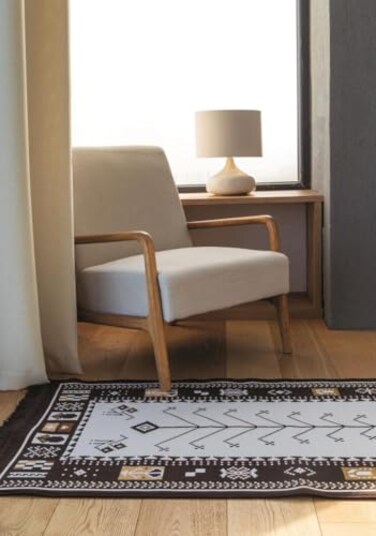 Bigghome SA1534A Reversible Rug 120180cm