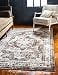 Unique Loom Sofia Collection Area Rug Salle Garnier 4 1 x 6 1 Rectangle Light Brown Brown
