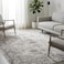 Unique Loom Sofia Collection Area Rug Casino 4 1 x 6 1 Rectangle Gray Beige
