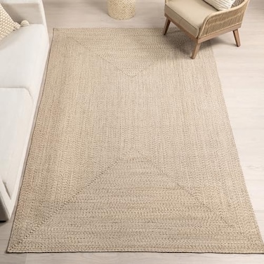 nuLOOM Wynn Braided IndoorOutdoor Runner Rug 2 6 x 6 Tan