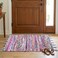 Ramanta Home 100 Cotton Rag Rug 24x36 Multicolor Chindi Rug Hand Woven Reversible for Living Room Kitchen Entryway Rug Multi Color
