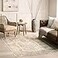 nuLOOM Nuloom SpinClean Jacquie Light GreyIvory 8 x 10 Vintage Soft and Cozy High Traffic Stain Resistant Easy Clean Durable Machine Washable Area Rug for Bedroom Living Room Dining Den Foyer