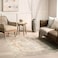 nuLOOM Nuloom SpinClean Jacquie Light GreyIvory 8 x 10 Vintage Soft and Cozy High Traffic Stain Resistant Easy Clean Durable Machine Washable Area Rug for Bedroom Living Room Dining Den Foyer