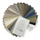 Frelement Linen Curtain Fabric Sample Booklet Fabric Color Swatches 31 Colors 1 Piece
