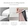 AJAZZ 100 Blackout Self Adhesive Curtains Small Window Short Temporary Black Out Curtains Easy to Install Used for Bedroom Kitchen Window Cover Pink 35 W x 48 L 1 Panel